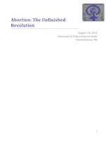 Abortion: The Unfinished Revolution